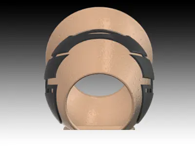 Aquarium-ornaments Octopus-pot -ship- Free 3D print model