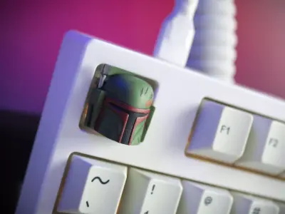 Boba Fett Keycap  3D print model