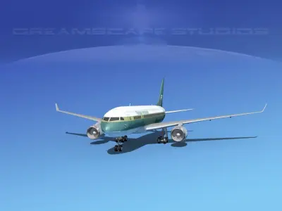 Boeing 787-8 Pakistan Intl 3D model