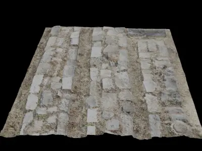 Stone Floor 3D model