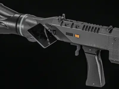 Sci Fi Repair Gun  Low-poly 3D model