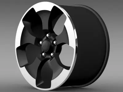 Jeep Wrangler Polar 2014 rim 3D model