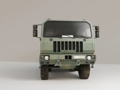 Military Truck Iveco 250M 3D model
