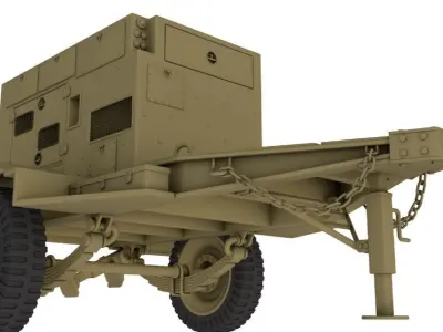 Military Generator 3D model