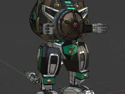 Dragonzord - Power Ranger 3D model