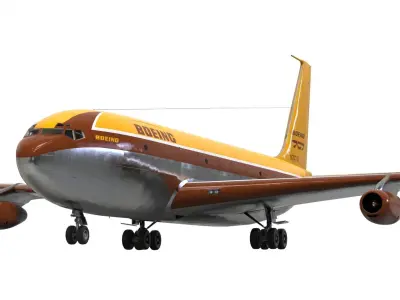Boeing 367 80 3D model
