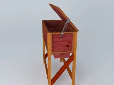 Breeding flies Gi Black 3D model