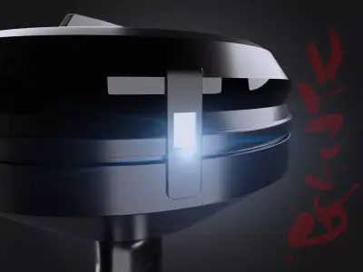 Katana Gantz Low-poly 3D model