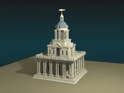 the Greenwich Tower  3D model