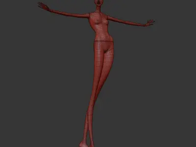 Mannequin 604 coll60 3D model