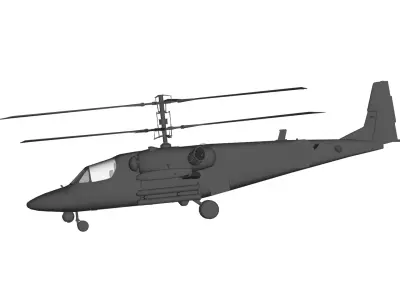 Kamov Ka-50 3D model