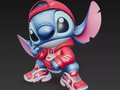 Stitch - street cloth 3D print model