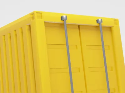 Shipping container 3D model