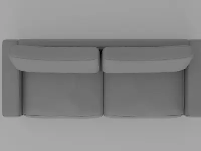 Sofa furniture 3D model get