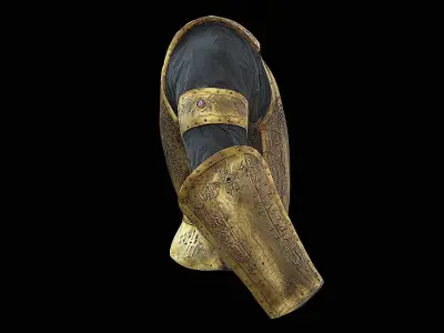 Golden Armor 3D model