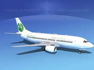 Boeing 737-300 Air Class 3D model