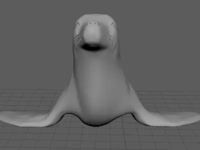 Sea Lion 3D Print 3D model