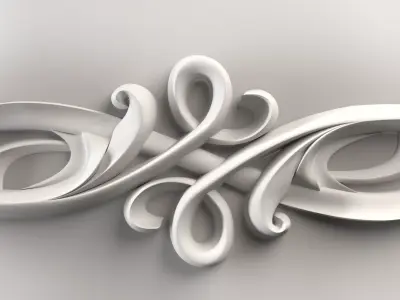 Wall decor flowers with leaves for milling CNC machines Free 3D print model