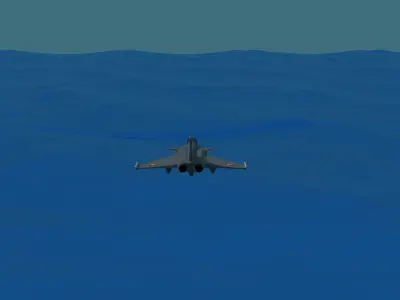 Dassault Rafale 3D print model