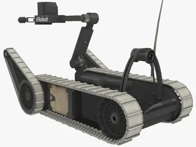 iRobot SUGV 310 Low-poly 3D model