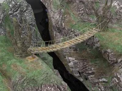 Raven Ravine 3D model