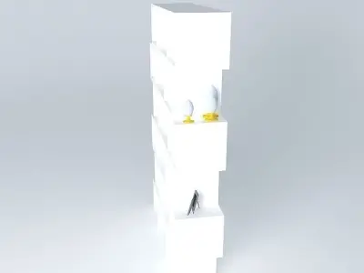 Dividing shelf Free 3D model