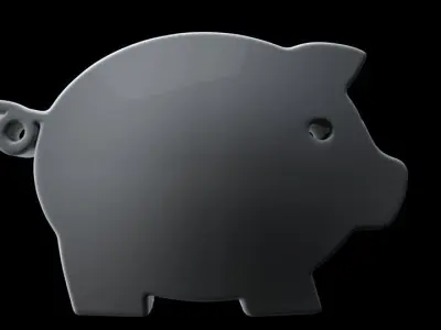 Piggy Bank Free 3D model