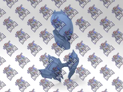 Predator Female Helmet Chest Armor for 3dprint 3D model