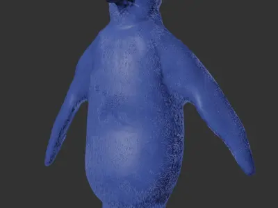 Emperor Penguin 3D model