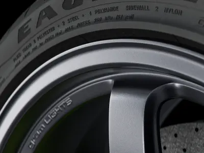 Goodyear Eagle F1 SuperCar G2 305 35 ZR20 104Y 3D model