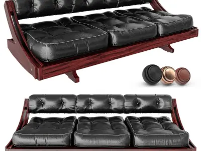 Gianni Songia Daybed Sofa Free 3D model