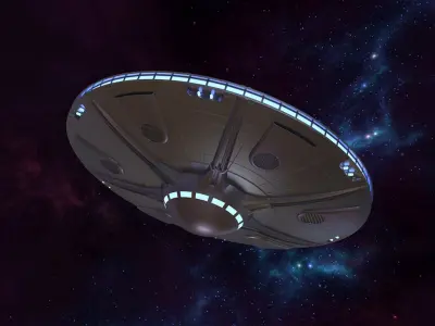 UFO 3D model purchase