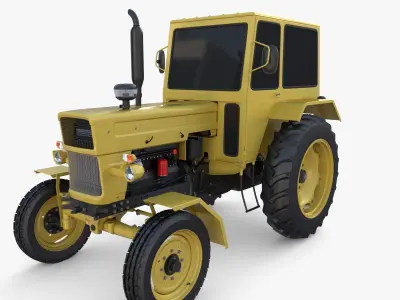 Generic Tractor v3 3D model