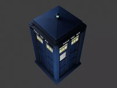 TARDIS 3D model