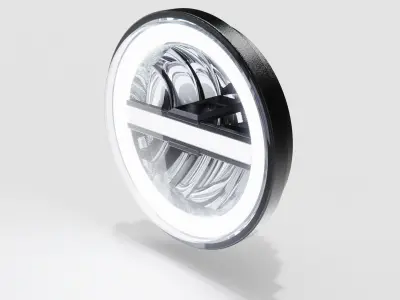 Headlight Highside Full LED - 143mm diameter 3D model