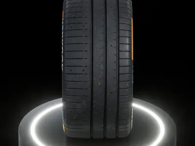 Hankook Formula E 2023 270 40 ZR18 v2 3D model
