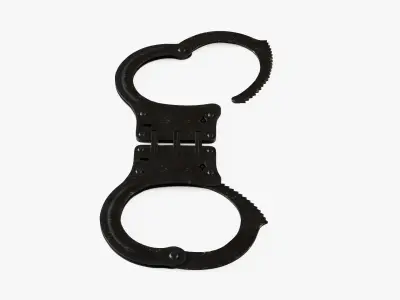 Handcuffs Low-poly 3D model