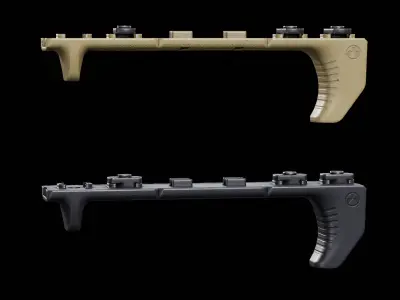 Magpul M-LOK Hand Stop Kit Low-poly 3D model