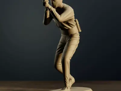 Paintball Player Jugador 3D print model