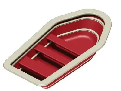 Fabulous Fishing Boat Toy 3D model