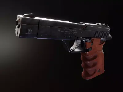 Benelli MP3 B76 series Low-poly 3D model