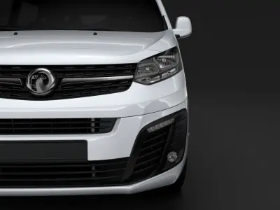 Vauxhall Zafira Life L2 2020 3D model