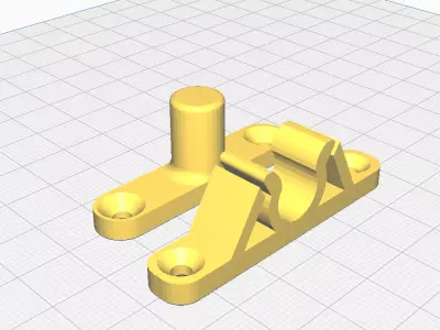 window door lock 3D print model