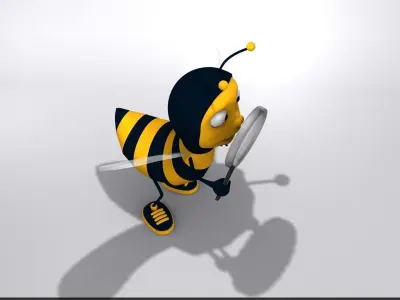 Bee Character 3D model