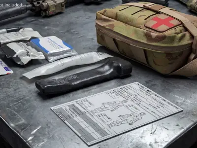 AFAK Medical Supply Set 3D model