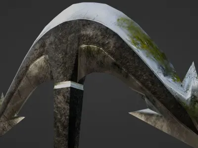 Nautical Weapon Pack Free low-poly 3D model