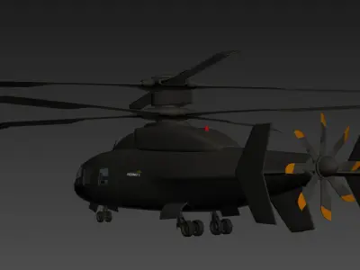 Sikorsky-Boeing SB-1 Defiant X 3D model
