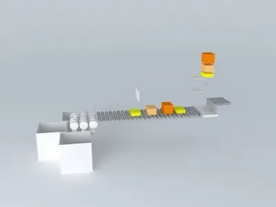 Sorter box boxes Free 3D model