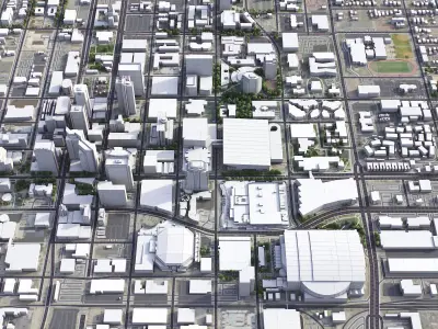 Phoenix Low-poly 3D model