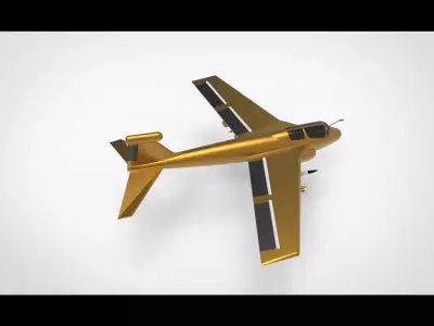 Northrop Grumman EA-6B 3D model